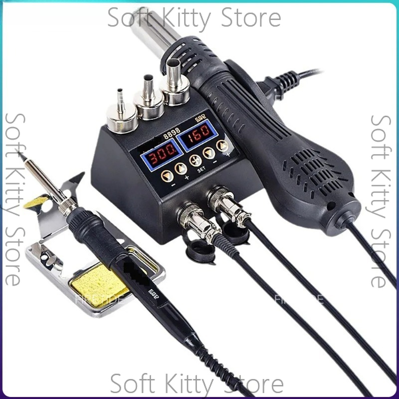 2 In 1 Soldering Rework Station 750W - Stazione di Saldatura 2 in 1