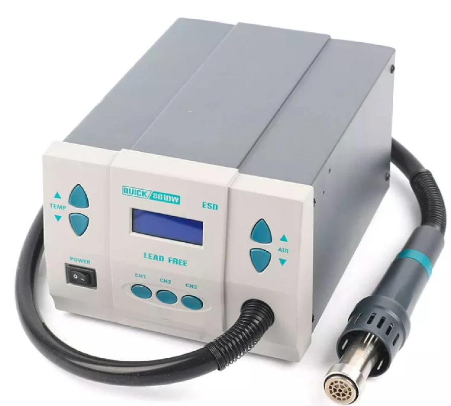 Hot Air Rework Station 861Dw - Stazione di saldatura elettronica a caldo
