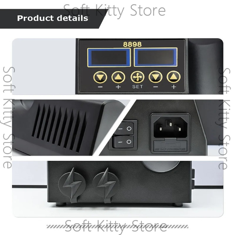 Stazione di Saldatura 2 in 1 d - 2 In 1 Soldering Rework Station 750W recensione e prezzo