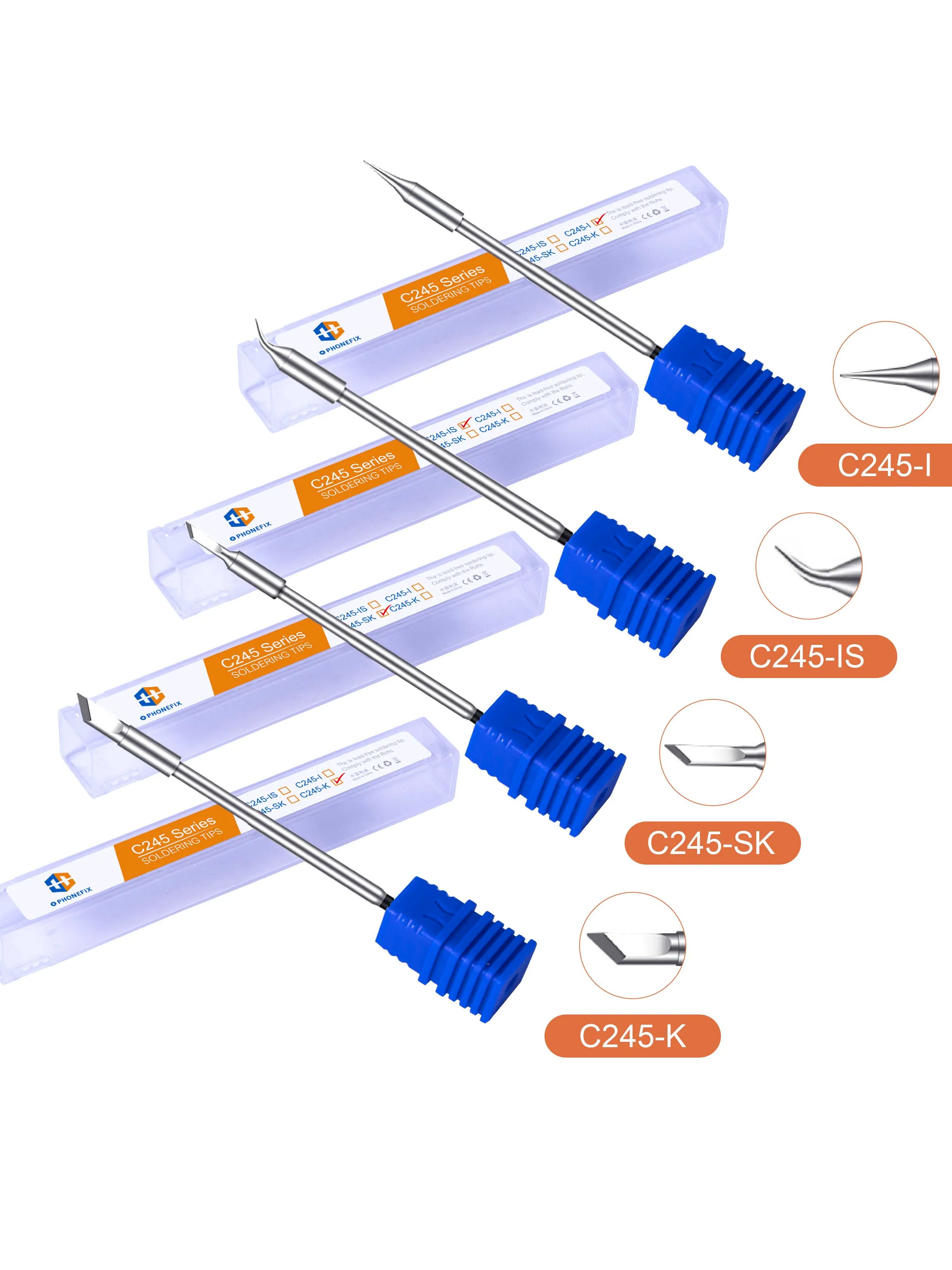 C210 C245 C115 Punte per salda - C115 Nano Soldering Iron Station recensione e prezzo