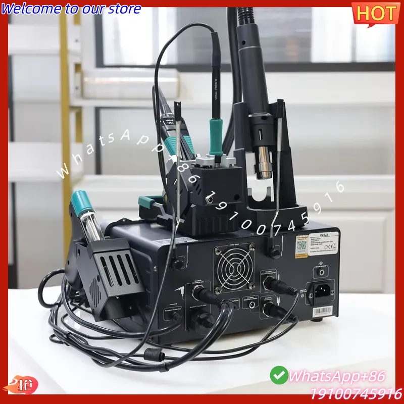 Stazione di Saldatura 5-in-1 Y - Desoldering Pump Electric Vacuum Station recensione e prezzo