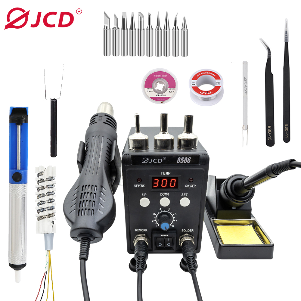 Stazione di saldatura e dissal - 2 In 1 Soldering Rework Station 750W recensione e prezzo